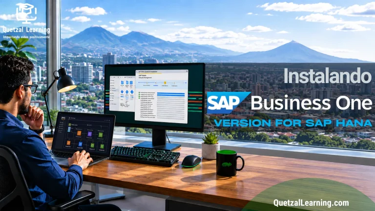 Curso instalando SAP Business One version for SAP HANA